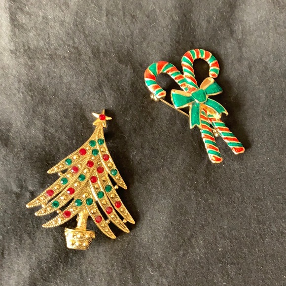 Christmas brooches - Picture 1 of 3